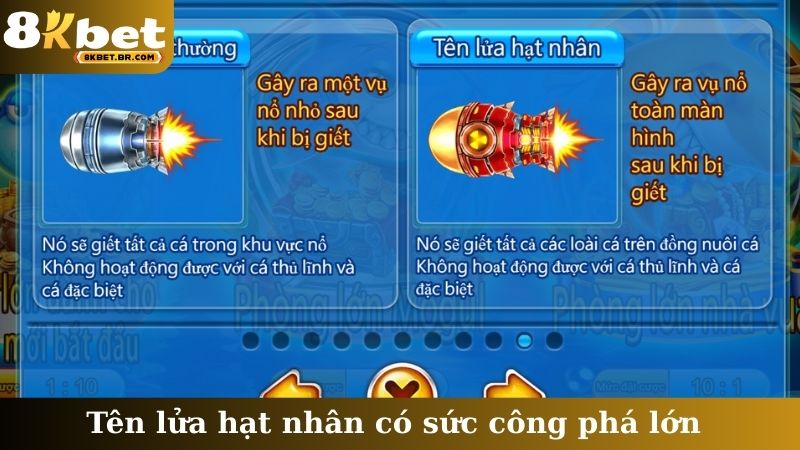 Tên lửa hạt nhân có sức công phá lớn