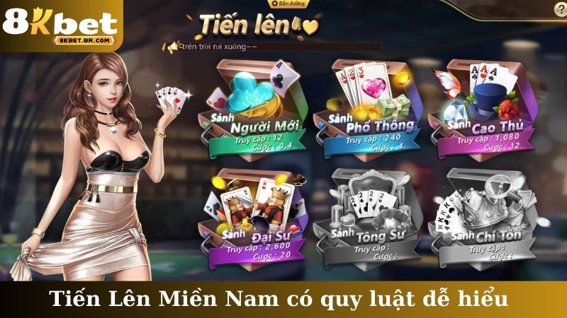Tiến Lên Miền Nam có quy luật dễ hiểu