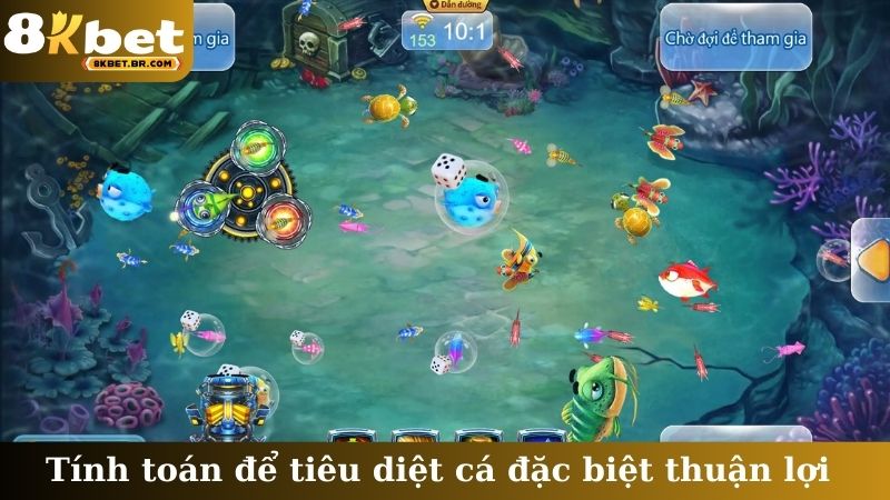 Tính toán để tiêu diệt cá đặc biệt thuận lợi